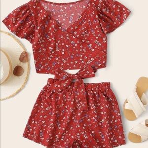 Two piece matching set